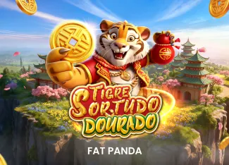 FatPanda : Tigre Sortudo Dourado - ATHENA777